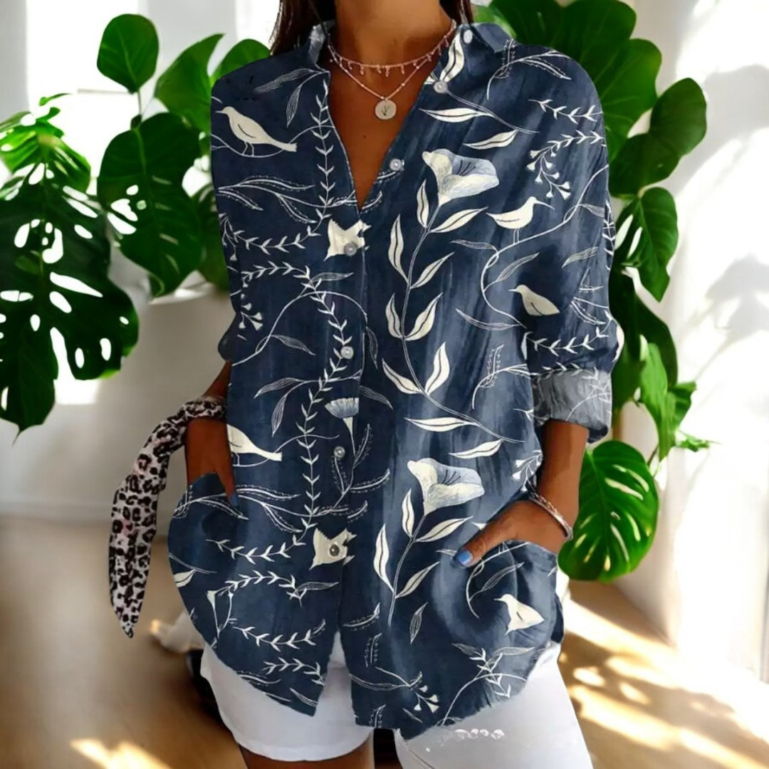 MAIRESSA | Elegant Floral Blouse