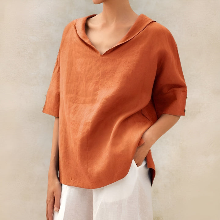 Lyndzi | Linen Blouse