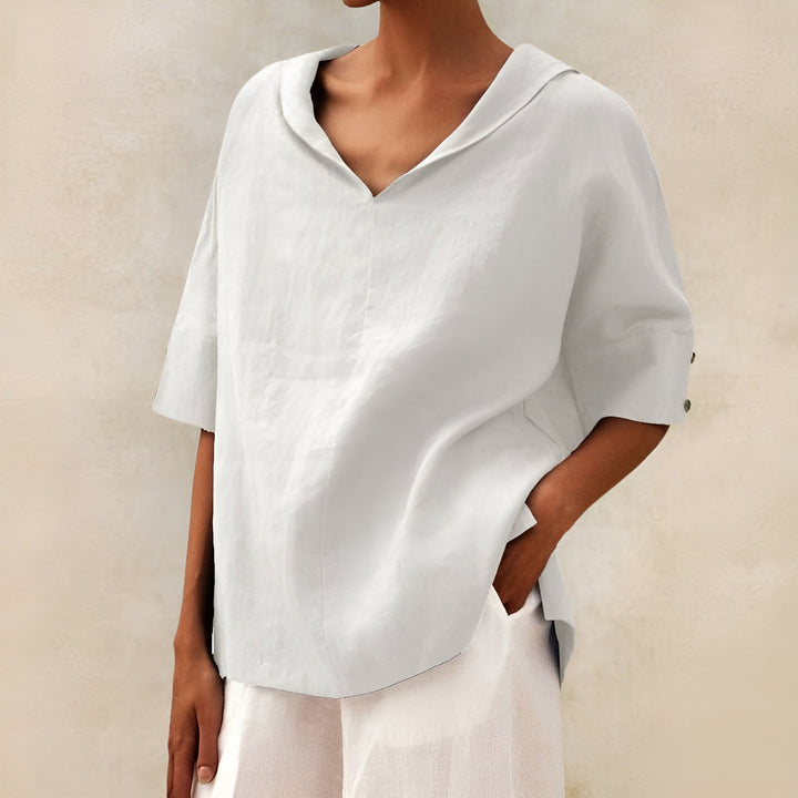 Lyndzi | Linen Blouse