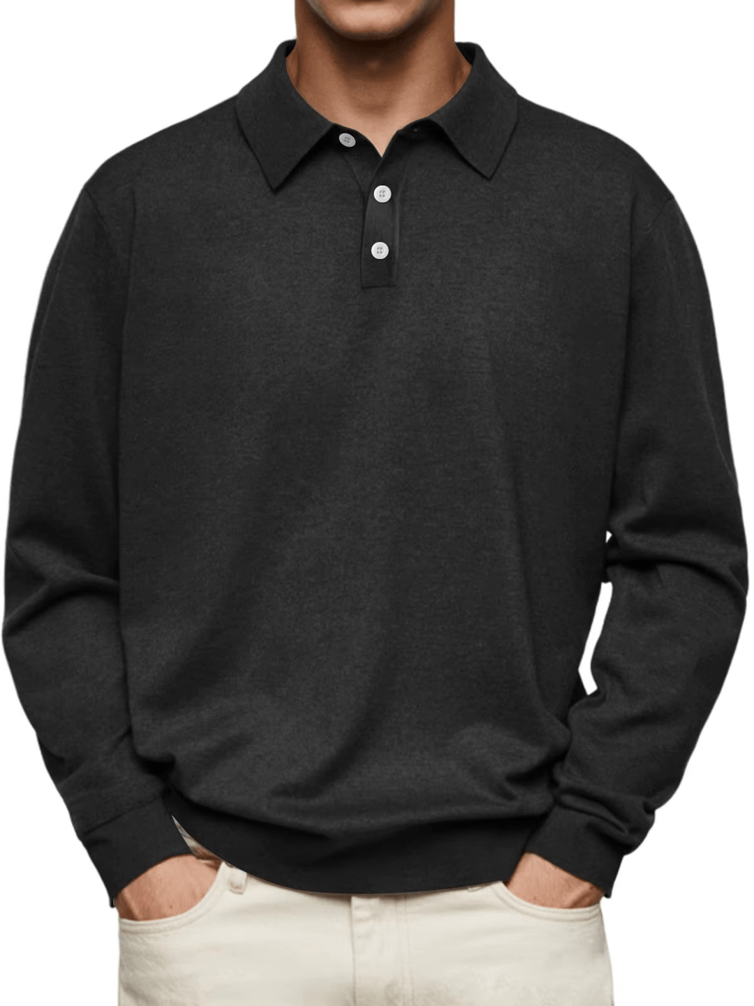 Adrian | Long Sleeve Polo - Ciara & Fiona