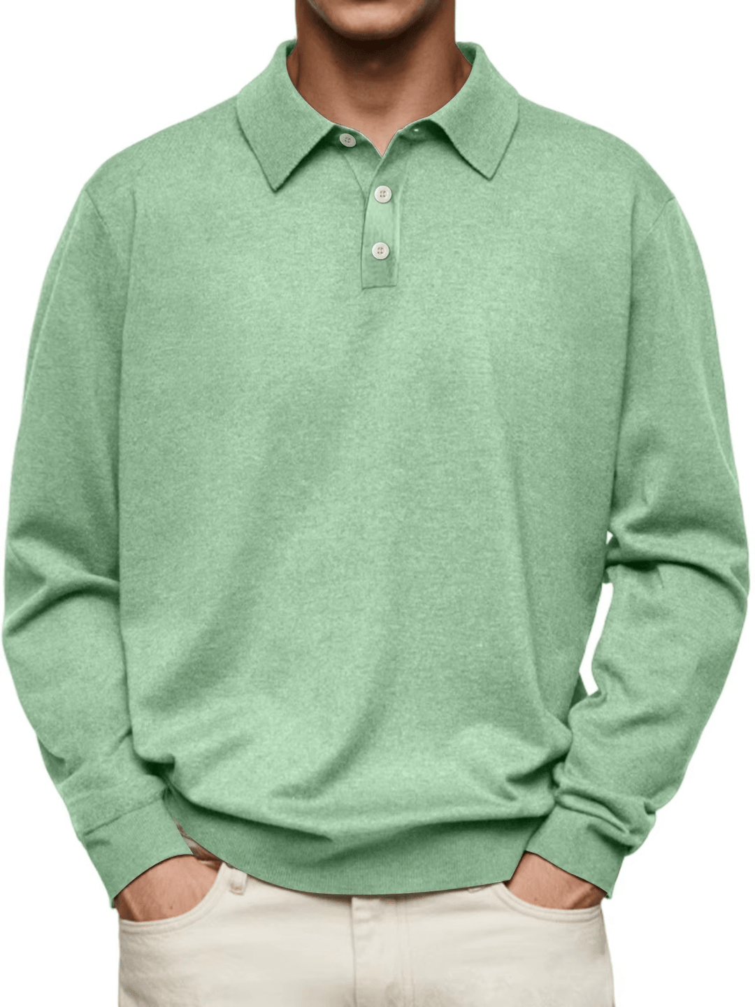 Adrian | Long Sleeve Polo - Ciara & Fiona