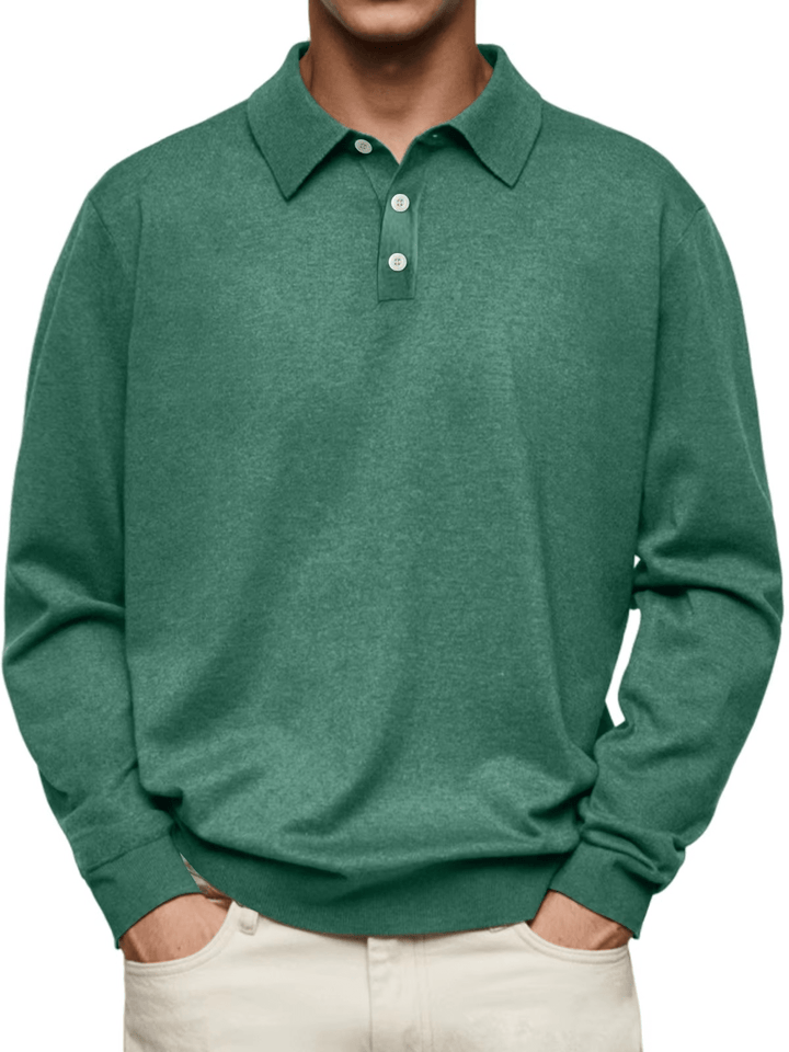 Adrian | Long Sleeve Polo - Ciara & Fiona
