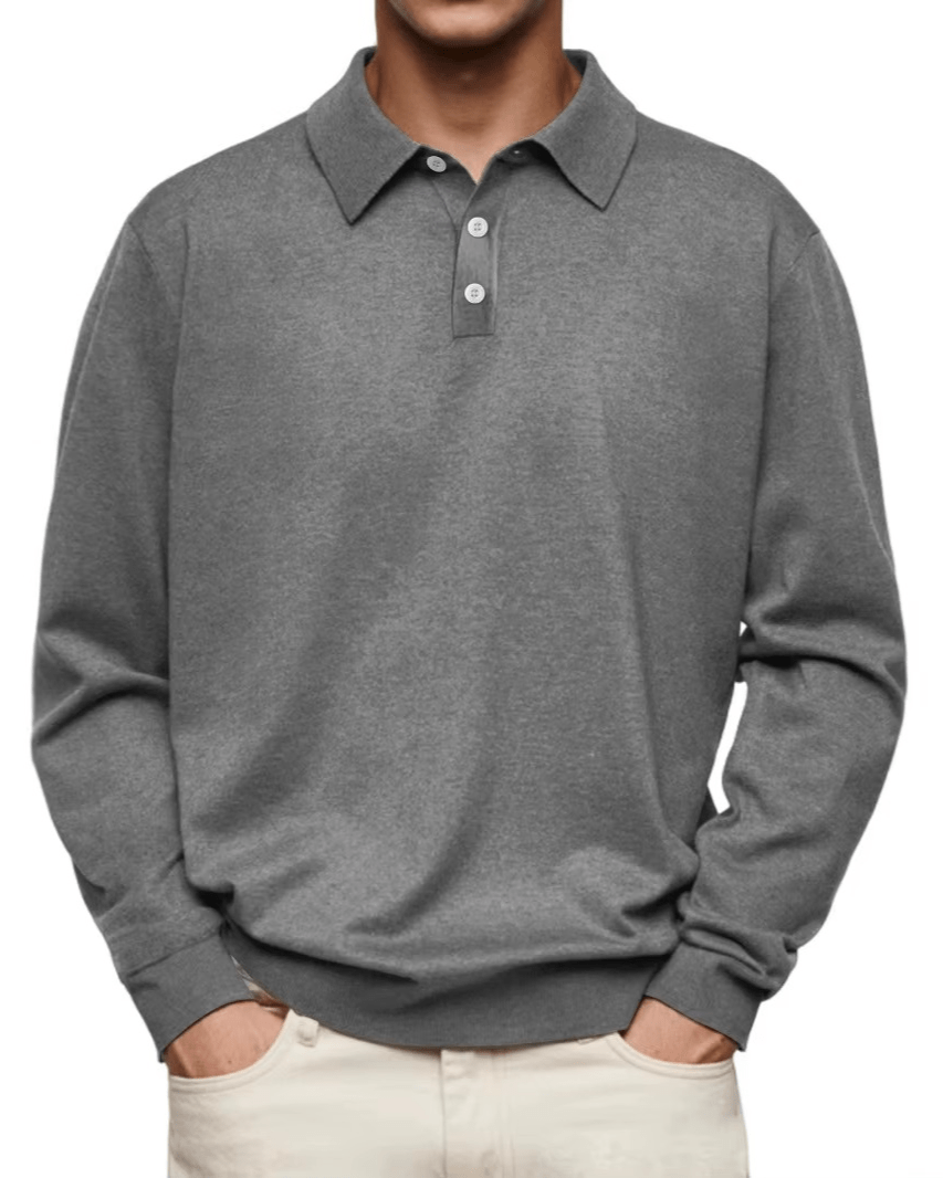 Adrian | Long Sleeve Polo - Ciara & Fiona