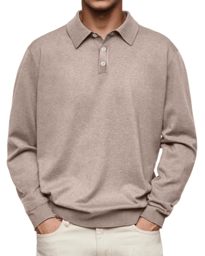 Adrian | Long Sleeve Polo - Ciara & Fiona