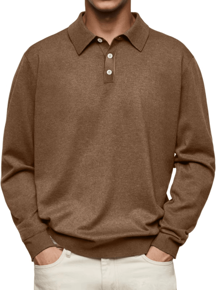 Adrian | Long Sleeve Polo - Ciara & Fiona