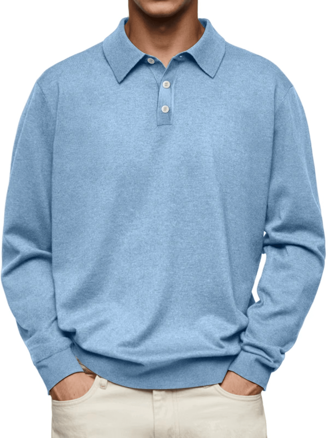 Adrian | Long Sleeve Polo - Ciara & Fiona
