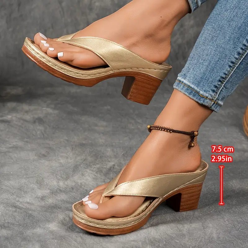 Aeris | Orthopedic Heeled Slippers - Ciara & Fiona
