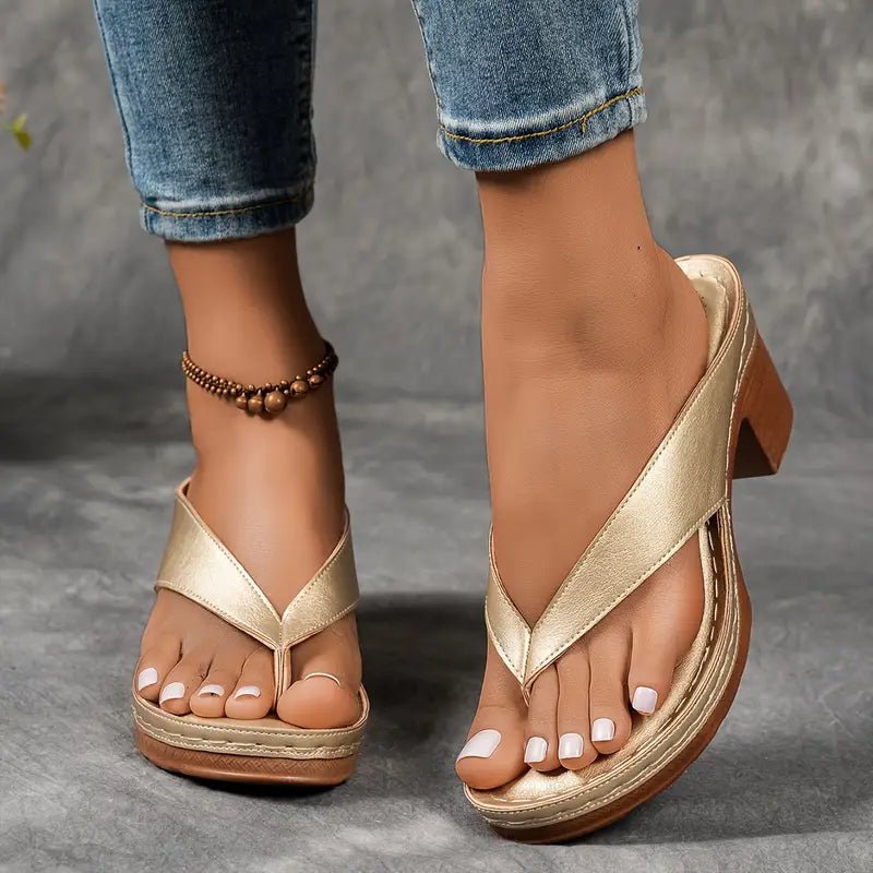 Aeris | Orthopedic Heeled Slippers - Ciara & Fiona