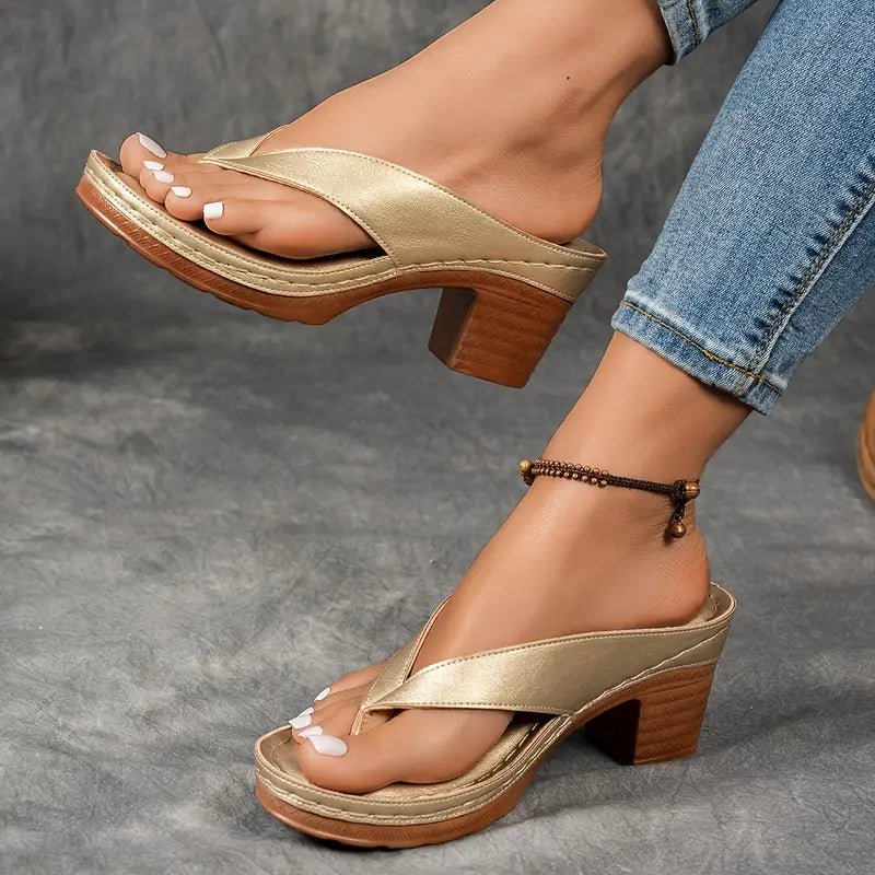 Aeris | Orthopedic Heeled Slippers - Ciara & Fiona