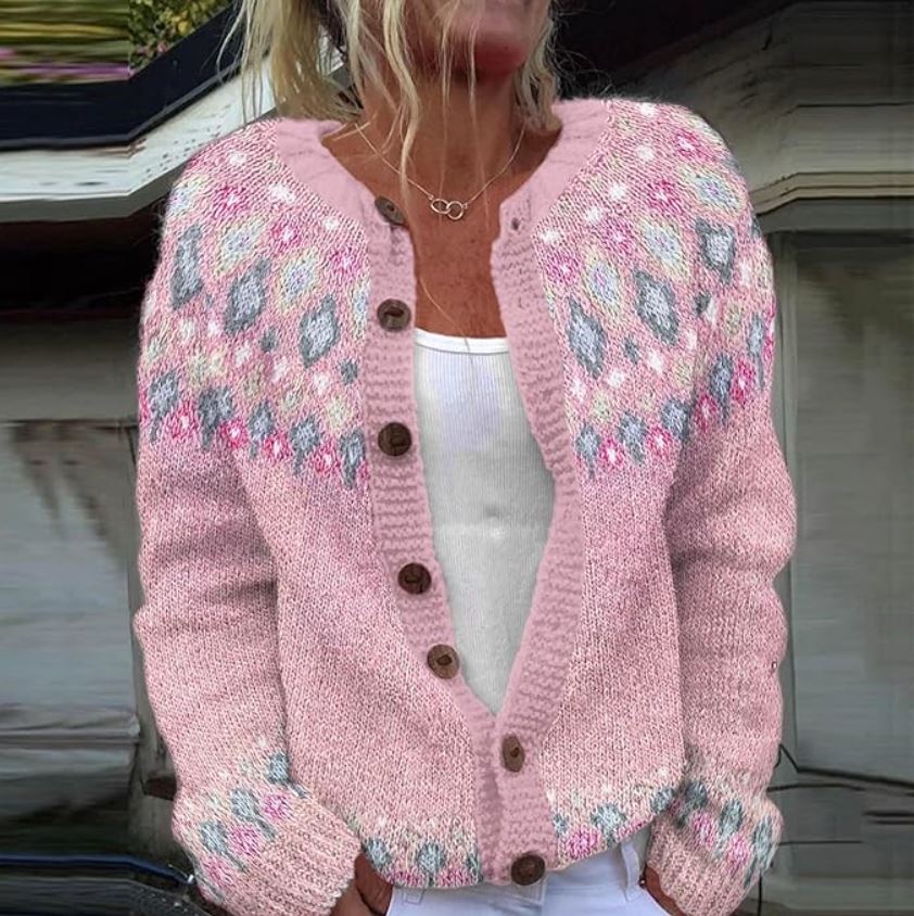 Aislinn – Soft Knit Button Cardigan. - Ciara & Fiona