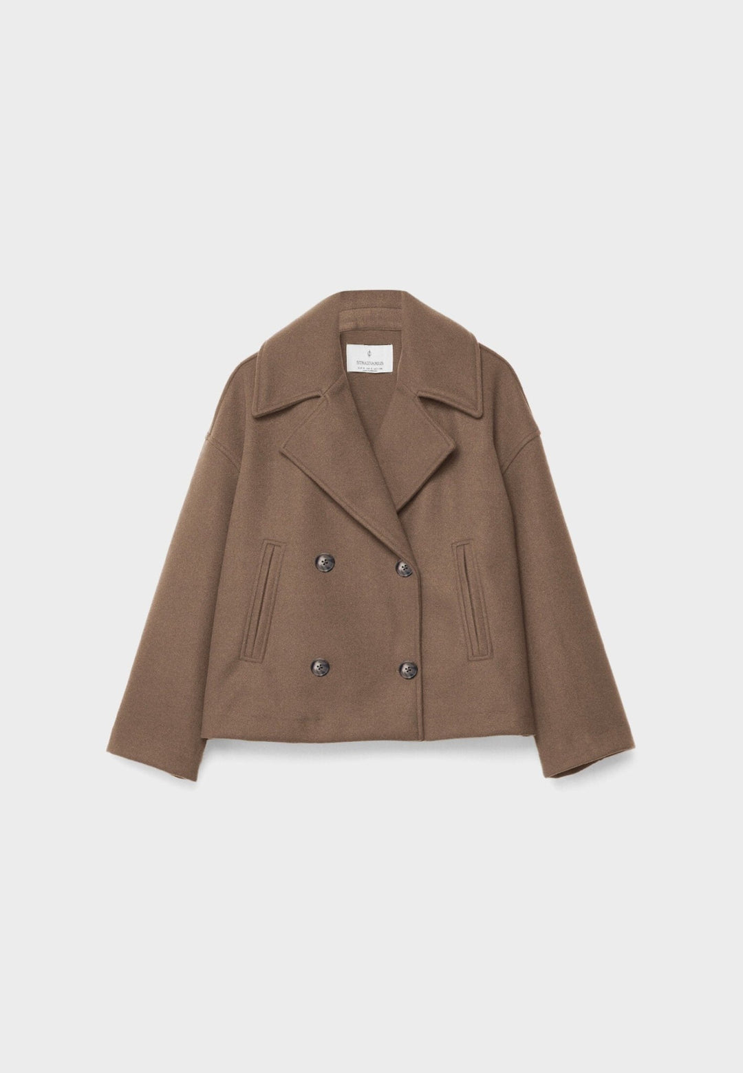 Alaia | Short Double Breasted Coat - Ciara & Fiona