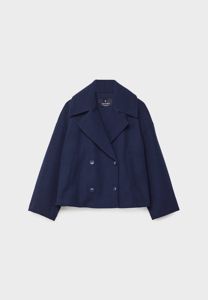 Alaia | Short Double Breasted Coat - Ciara & Fiona