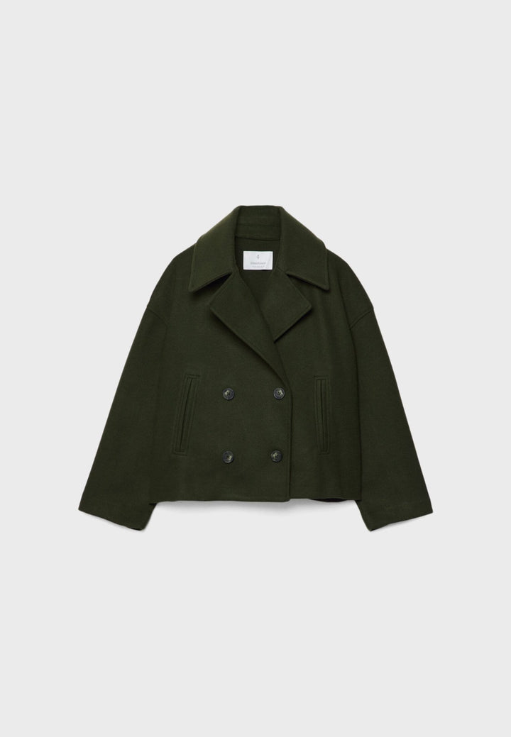 Alaia | Short Double Breasted Coat - Ciara & Fiona