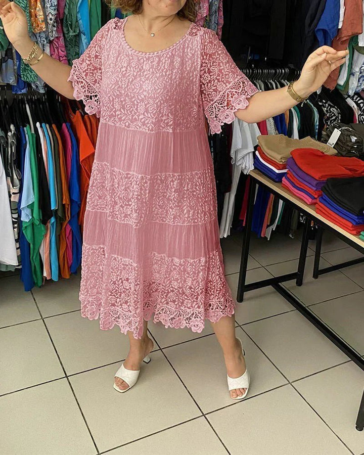Alayna | Casual Lace Dress - Ciara & Fiona