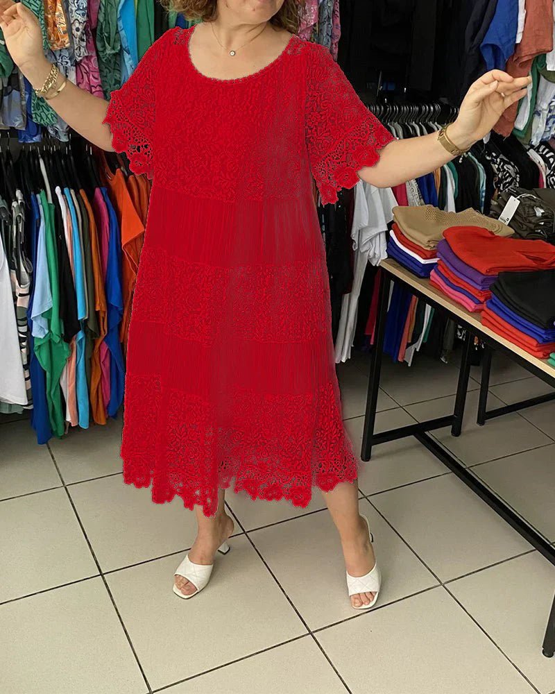 Alayna | Casual Lace Dress - Ciara & Fiona