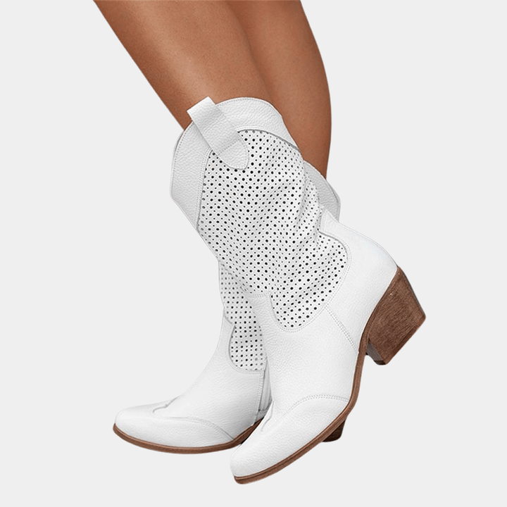 Alba | Cowboy Style Orthopedic Boots - Ciara & Fiona