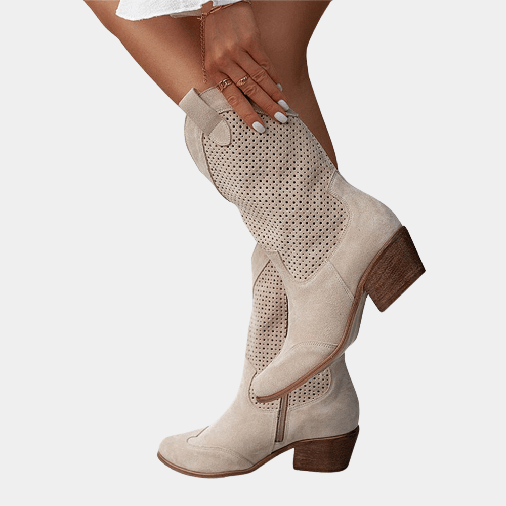 Alba | Cowboy Style Orthopedic Boots - Ciara & Fiona