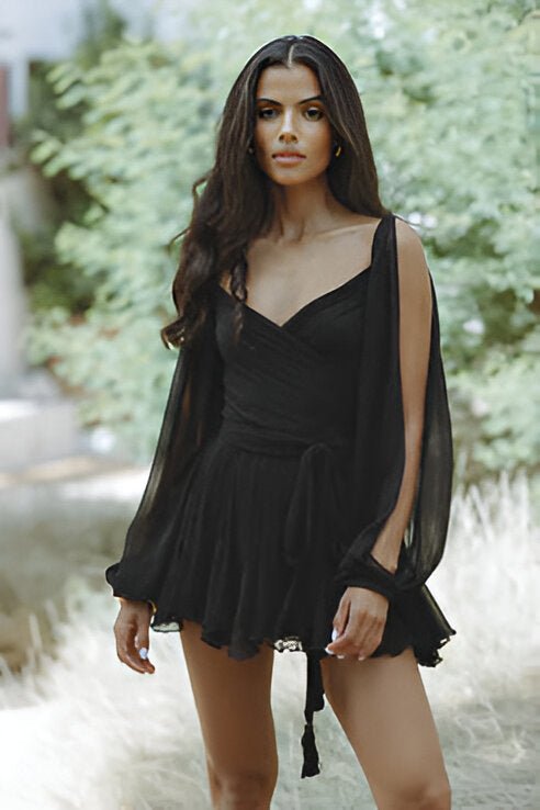 Alexia | Summer dress with spaghetti straps - Ciara & Fiona