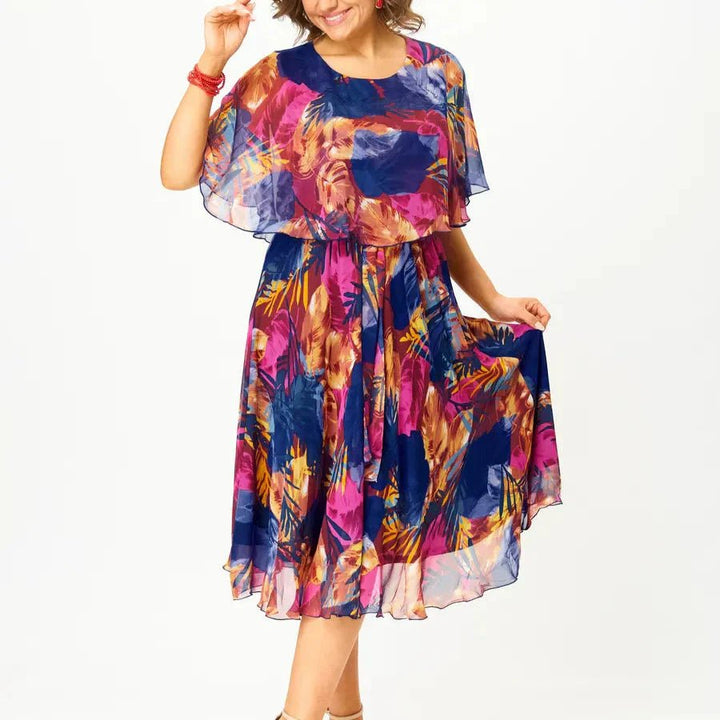 Allayah | Comfortable Chiffon Dress - Ciara & Fiona