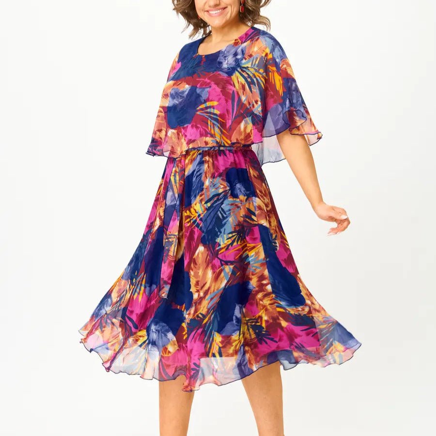 Allayah | Comfortable Chiffon Dress - Ciara & Fiona