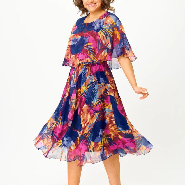 Allayah | Comfortable Chiffon Dress - Ciara & Fiona