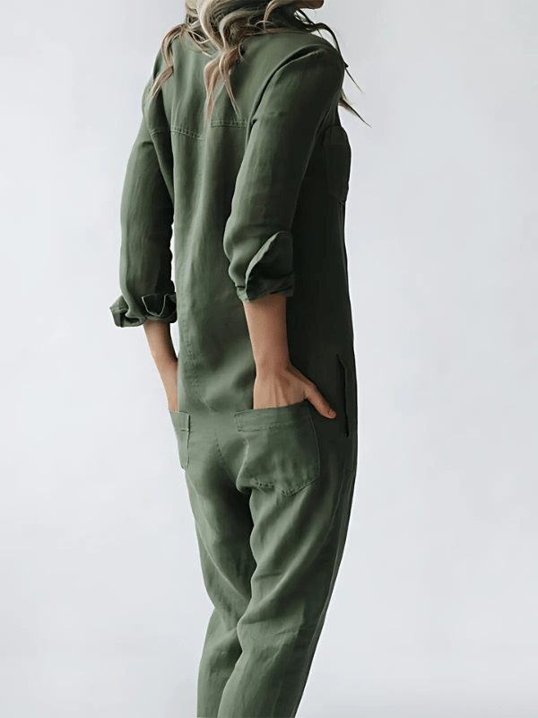 Amyra | Long Sleeve Jumpsuit - Ciara & Fiona