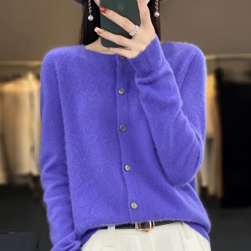 Anna | Merino Wool Cardigans - Ciara & Fiona