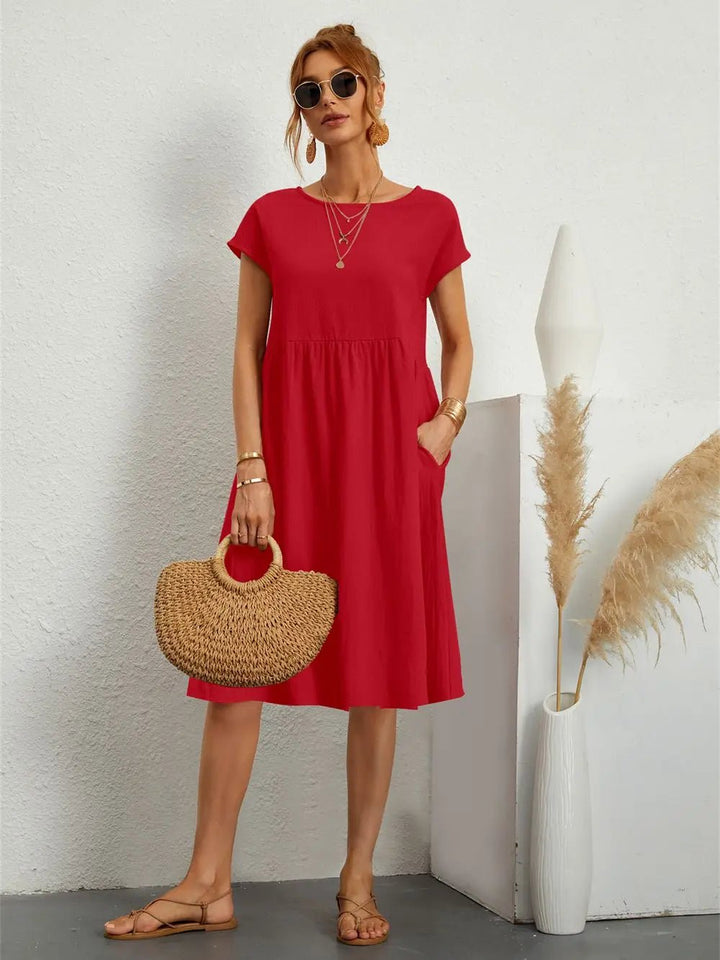 Apolline | Casual Pocket Dress - Ciara & Fiona