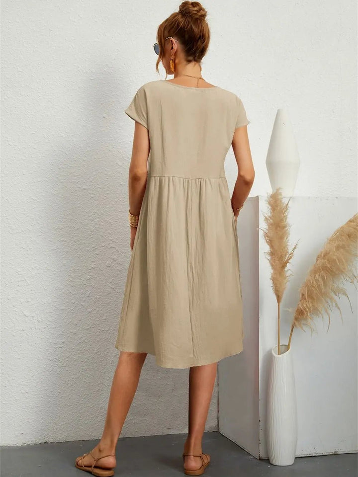 Apolline | Casual Pocket Dress - Ciara & Fiona