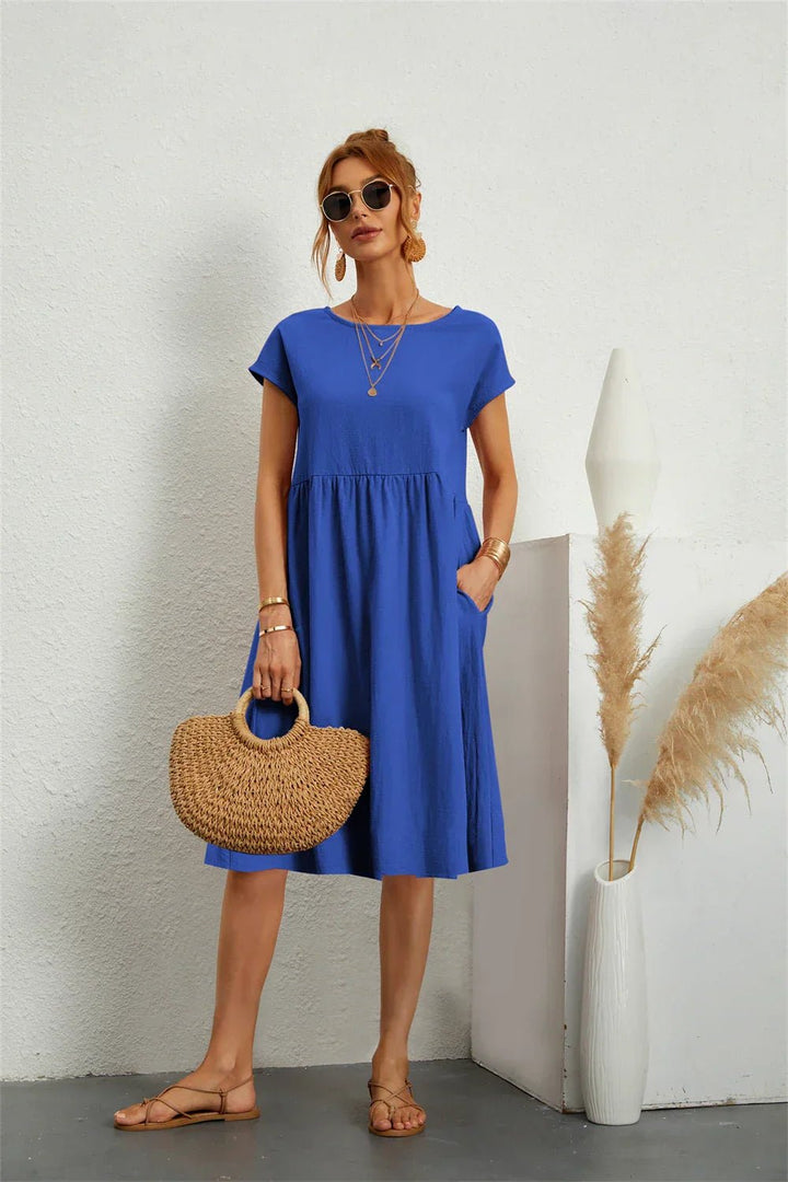 Apolline | Casual Pocket Dress - Ciara & Fiona