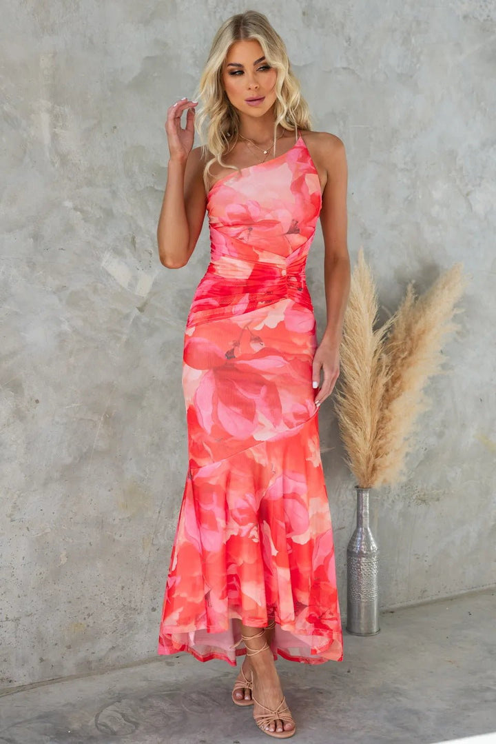 Ariana | Pleated Spring Dress - Ciara & Fiona
