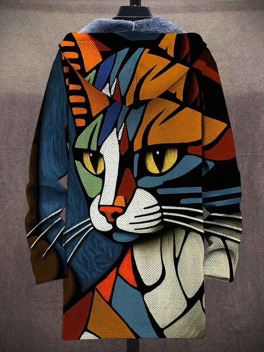 ARTESSA | Bold Artistic Print Jacket - Ciara & Fiona