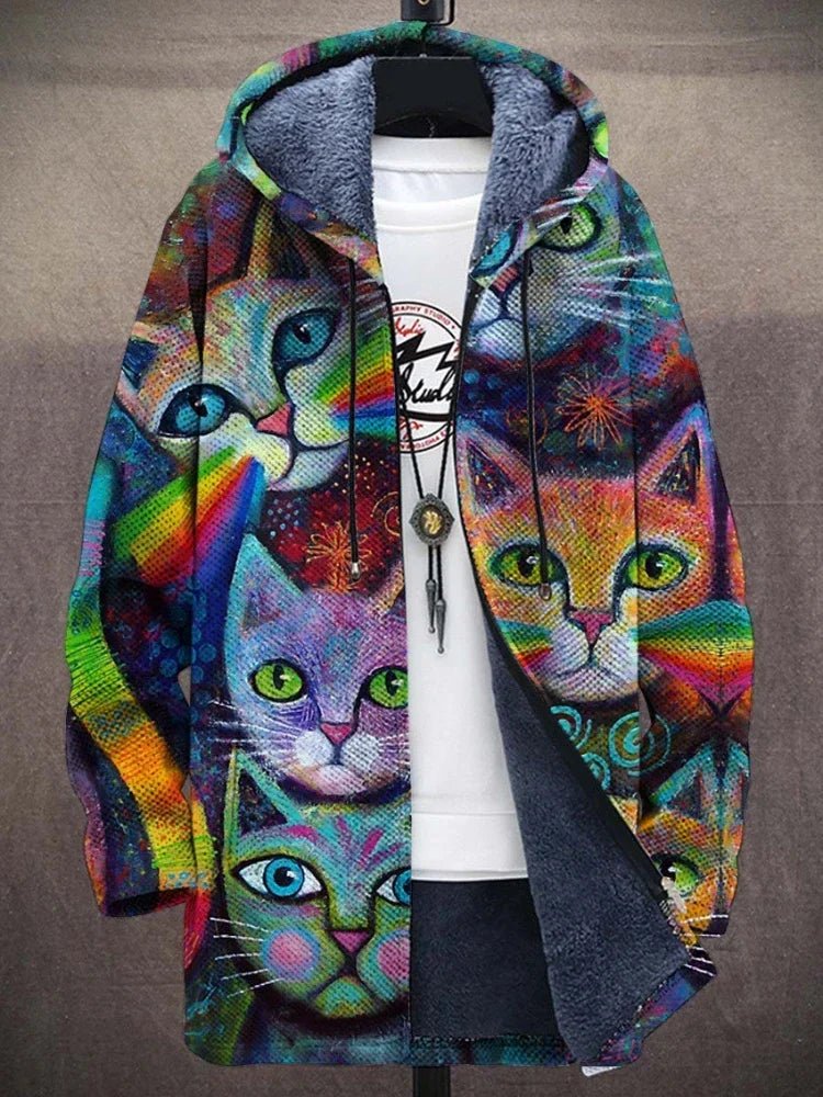 ARTESSA | Bold Artistic Print Jacket - Ciara & Fiona