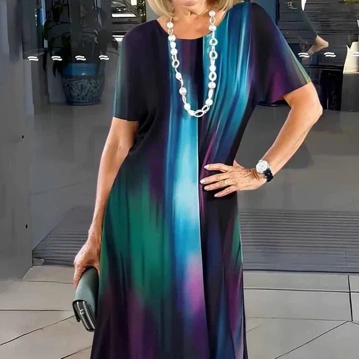 Avalon | Elegant Pleated Dress - Ciara & Fiona