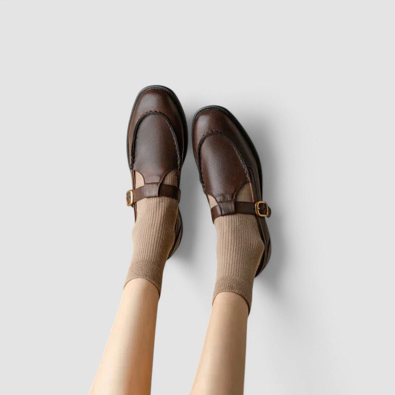 Avery – Orthopaedic Square - Toe Mary Jane Shoes - Ciara & Fiona