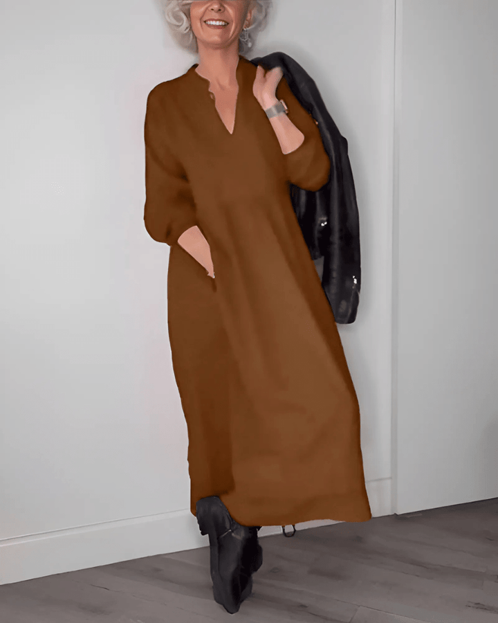 Ayla | Elegant Pocket Dress - Ciara & Fiona