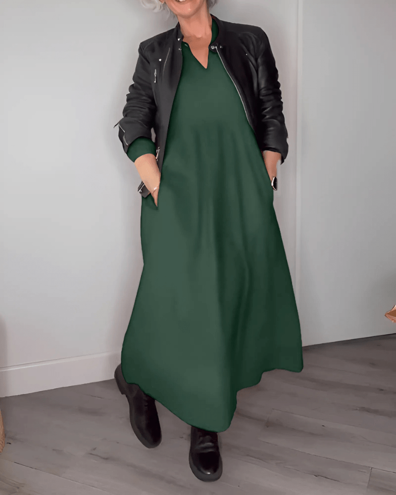 Ayla | Elegant Pocket Dress - Ciara & Fiona