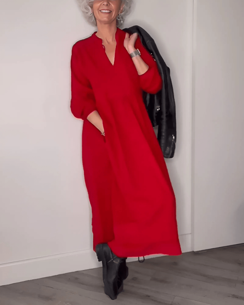 Ayla | Elegant Pocket Dress - Ciara & Fiona