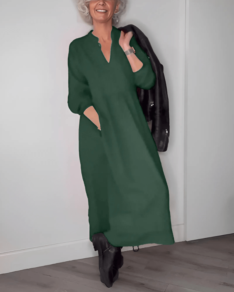 Ayla | Elegant Pocket Dress - Ciara & Fiona