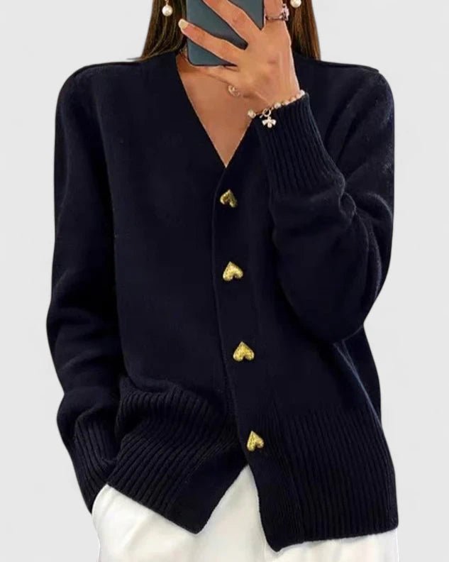 BELLA ELEGANT KNIT CARDIGAN - Ciara & Fiona