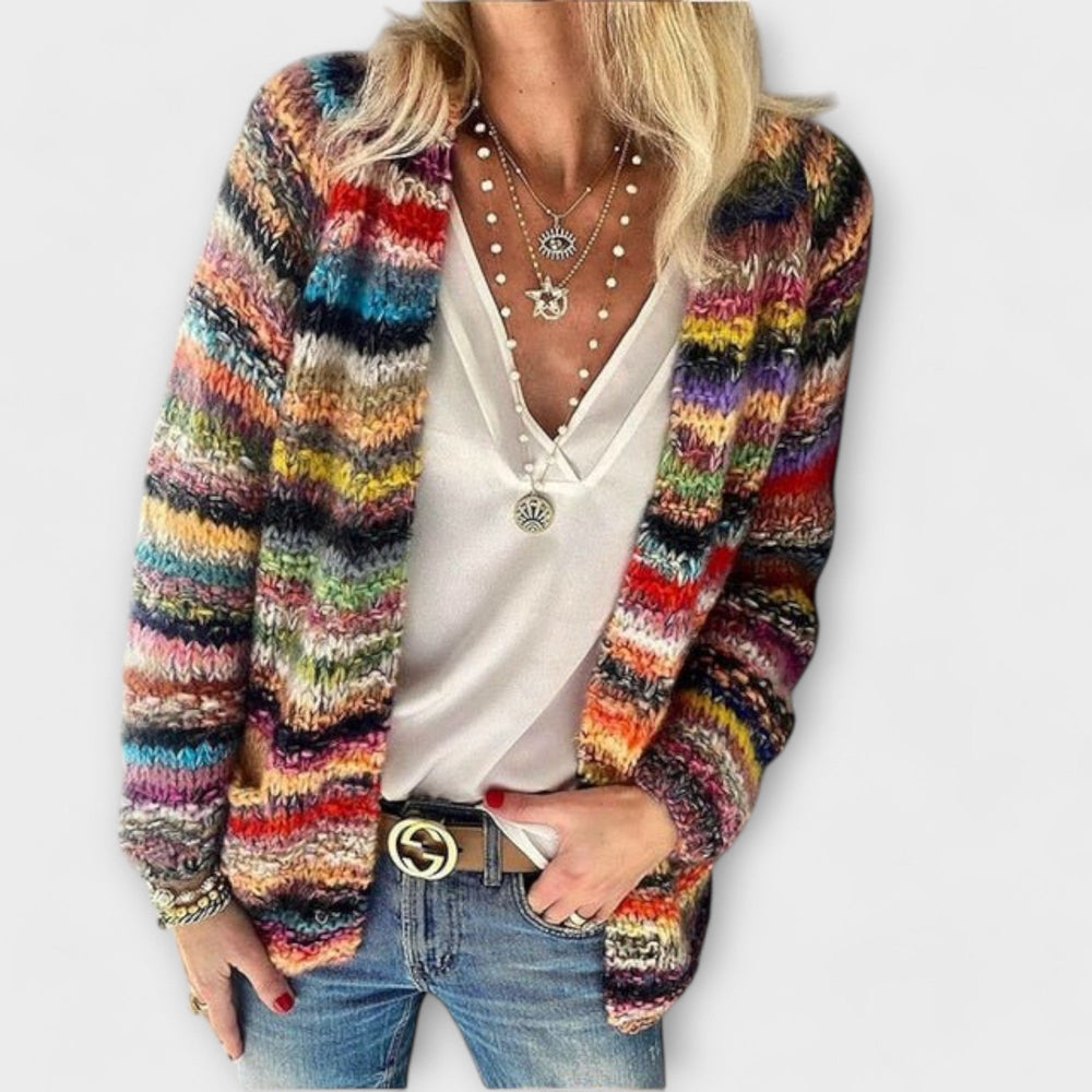 Birgitte - Vibrant and Joyful Cardigan - Ciara & Fiona