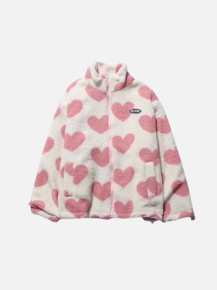 Blythe | Double - Sided Heart Coat - Ciara & Fiona