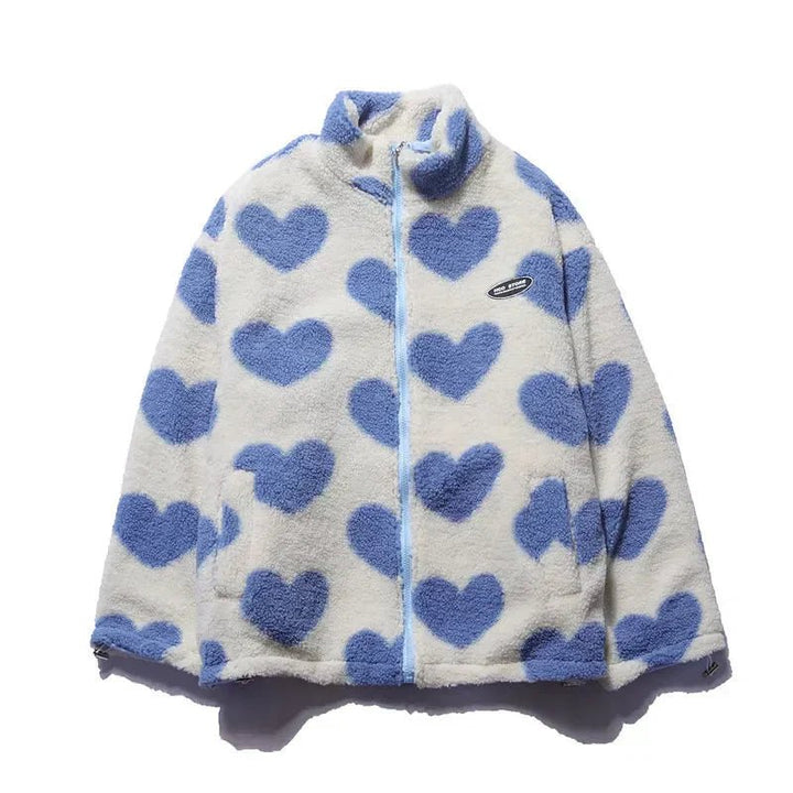 Blythe | Double - Sided Heart Coat - Ciara & Fiona