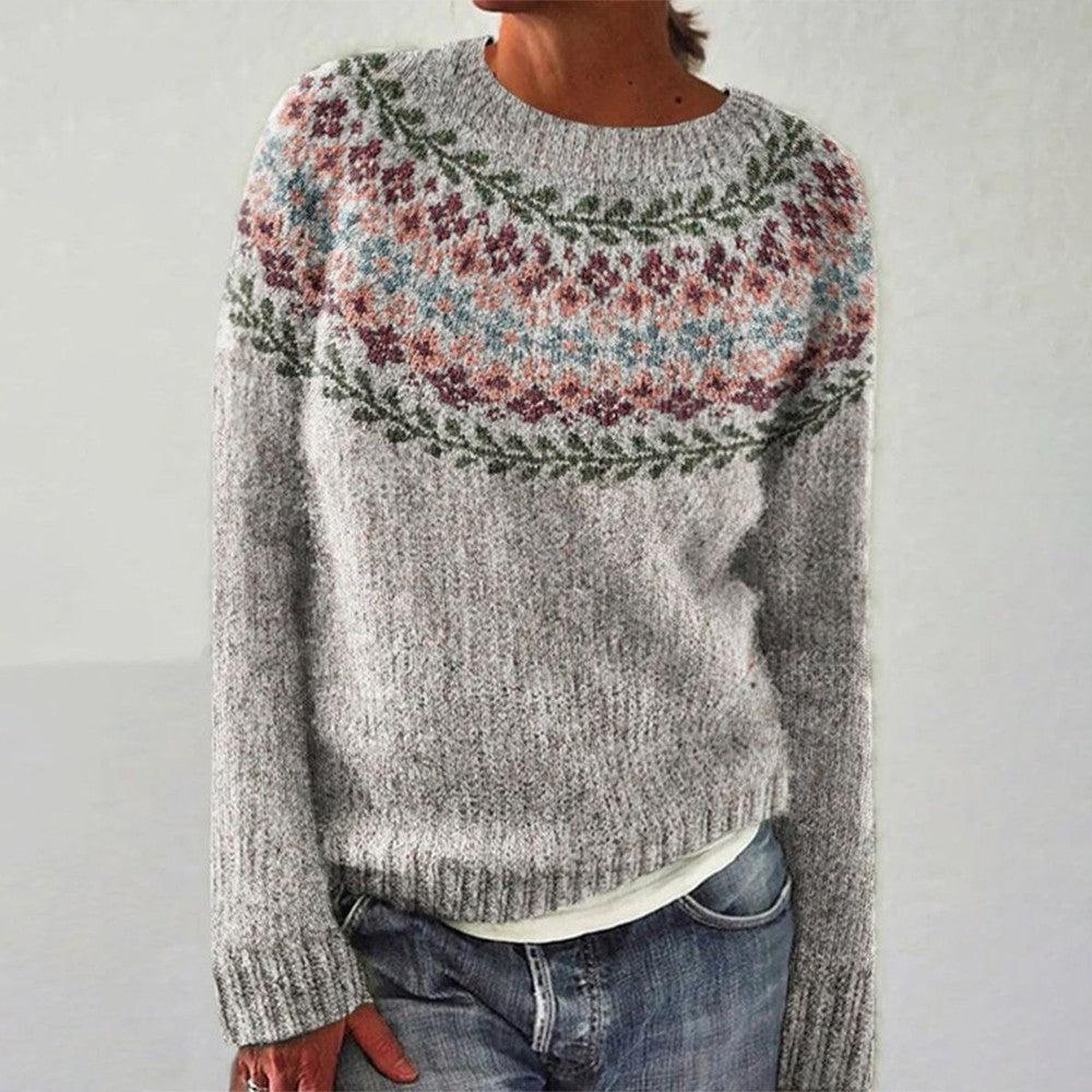 Bridget | Round Neck Sweater - Ciara & Fiona