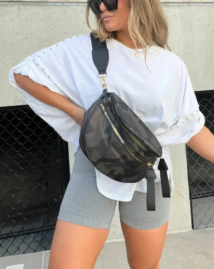 Briella | Studded Oversized Tee - Ciara & Fiona