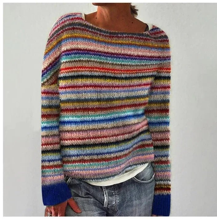 Brigitte | Printed Chic Sweater - Ciara & Fiona