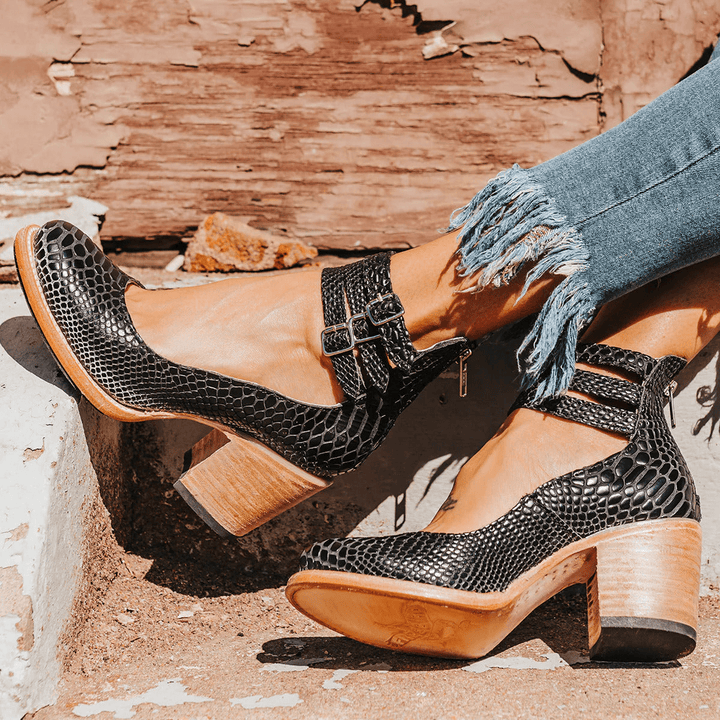 CAELINA | Vintage - Inspired Heels - Ciara & Fiona