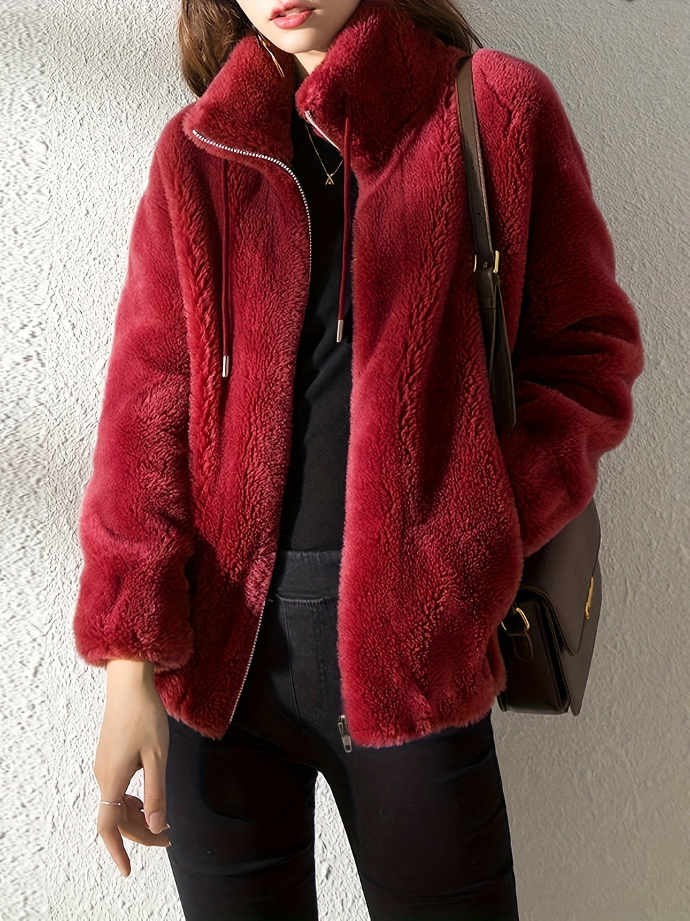 CALENNE | Soft Fleece Zip Jacket - Ciara & Fiona