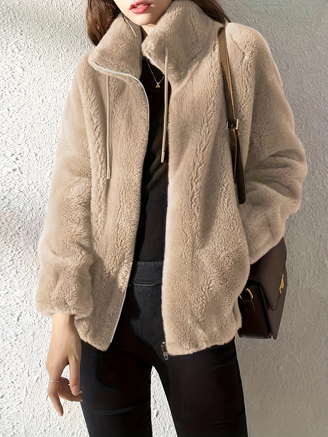 CALENNE | Soft Fleece Zip Jacket - Ciara & Fiona