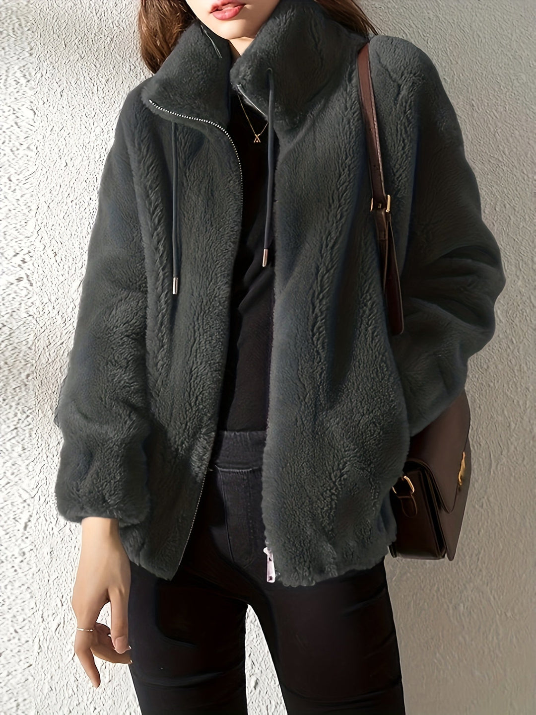 CALENNE | Soft Fleece Zip Jacket - Ciara & Fiona